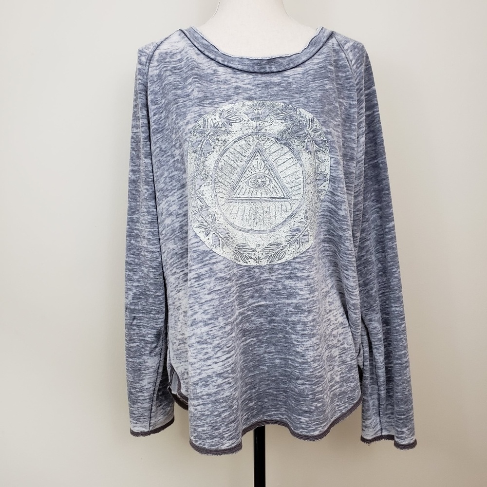 Tokyo Darling Boho Third Eye Sweatshirt Size XL